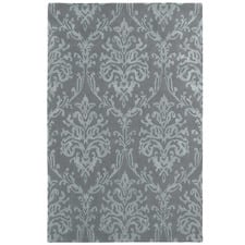 Grey Riverside Hand-Tufted Wool Rug