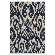 Indigo Kasuri Outdoor Rug