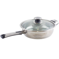 3L Stainless Steel Saute Pan with Lid