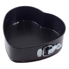 Black Nova Star 23cm Carbon Steel Cake Pan