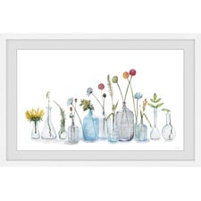 Bottle Up Framed Printed Wall Art