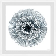 A Thousand Hairpins Framed Printed Wall Art