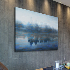 Lake Marmont Canvas Wall Art