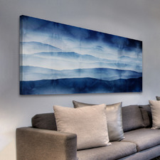 Blue Mountains Art Print on Canvas