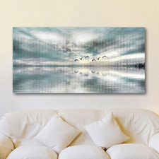 Birds Skylight Art Print on Canvas