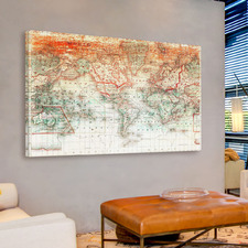 Planet Earth Canvas Wall Art