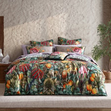 Bronte Cotton Sateen Quilt Cover Set