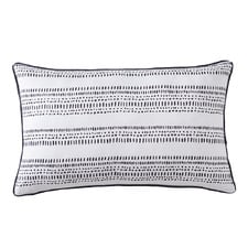 Ebony Rectangular Cotton Sateen Cushion