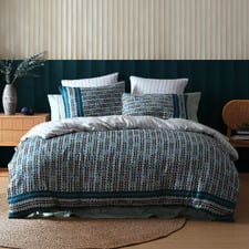 Griffin Cotton Sateen Quilt Cover Set