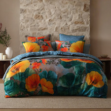Laurel Cotton Sateen Quilt Cover Set