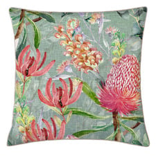 Gully Cotton Sateen Cushion