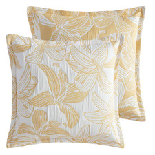 Grace Yarn-Dyed Jacquard European Pillow Sham