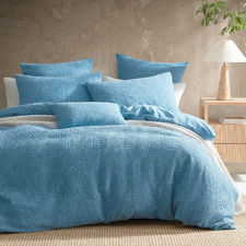 Navajo Stonewashed Cotton Jacquard Quilt Cover Set