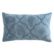 Venice Stonewashed Cotton Jacquard Cushion