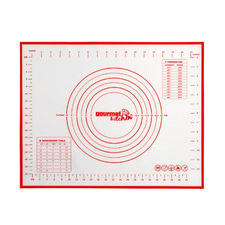 White & Red Silicone Pastry Mat