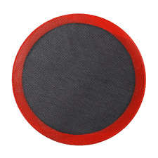 Black & Red Round Silicone Baking Mat