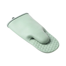 Sage Honeycomb Silicone Oven Mitt