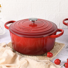6.2L Cast Iron Dutch Oven