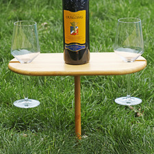 Bamboo Picnic Wine Table