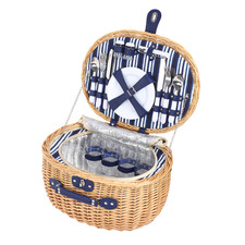 4 Person Adelaide Wicker Picnic Basket