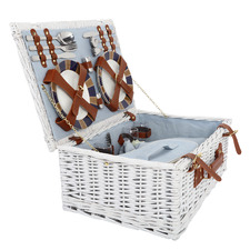 4 Person Ascot Rattan Picnic Basket
