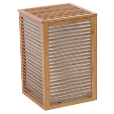 Foldable Bamboo Laundry Hamper