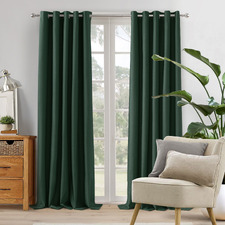 Lynden Blockout Eyelet Curtains (Set of 2)