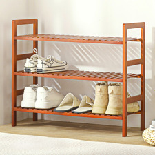 3 Tier Gabbie Bamboo Shoe Rack