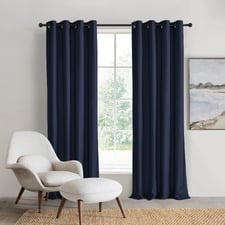 Innes Blockout Eyelet Curtains (Set of 2)