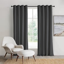 Innes Blockout Eyelet Curtains (Set of 2)