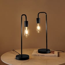 Kara Iron Table Lamps (Set of 2)