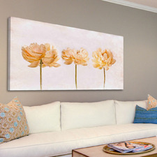 Peonies Canvas Wall Art