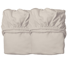 Leander Organic Cotton Cot Fitted Sheets (Set of 2)