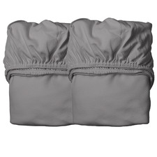 Leander Organic Cotton Cot Fitted Sheets (Set of 2)