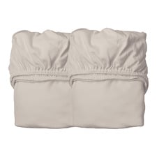 Leander Organic Cotton Junior Bed Fitted Sheets (Set of 2)