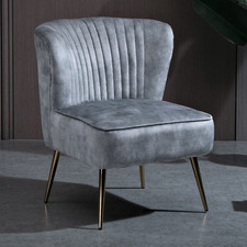 Amandeep Velvet Accent Chair