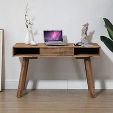 Odysseus Recycled Elm Wood Console Table