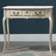 Louis XV Dresser / Desk in Wash White