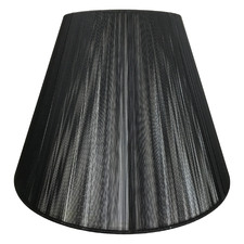 Xena Black Cotton Lamp Shade