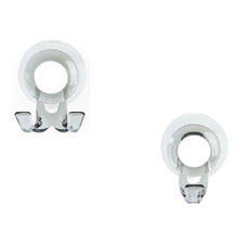 2 Piece River Bathroom Suction Hook