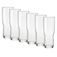 New Pilsner 580ml Beer Glasses (Set of 6)