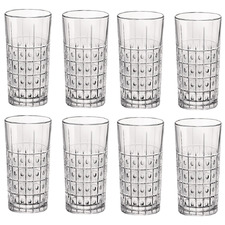 Bartender Este 290ml Long Drink Glasses (Set of 8)