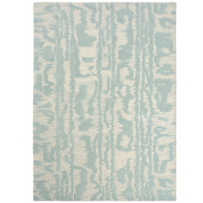 Pearl Stripe Waterwave Hand-Tufted Wool Rug