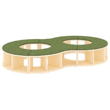 Jooyes Kids' Figure-of-8 Bench & Storage
