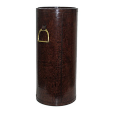 Buffalo Leather Umbrella Holder with Stirrup