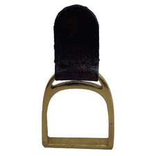 Dark Leather Napkin Ring