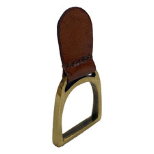 Tan Leather Napkin Ring