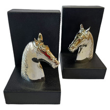 Equestrian Horse Bust Bookends (Set of 2)