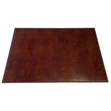 Tan Genuine Leather Placemat