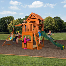 Backyard Discovery Atlantis Cedar Wood Play Centre